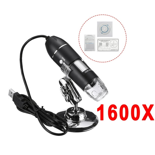 1600x 2MP 8 LED USB 2.0 Electron Digital Microscope Hand Held Portable Biological Endoscope USB Microscope 